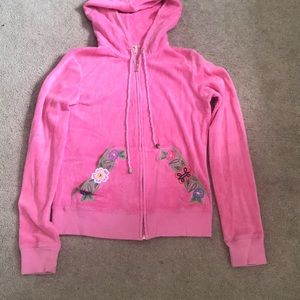Juicy Couture Pink Hoodie Size Medium